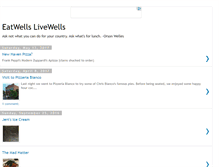 Tablet Screenshot of eatwellslivewells.com